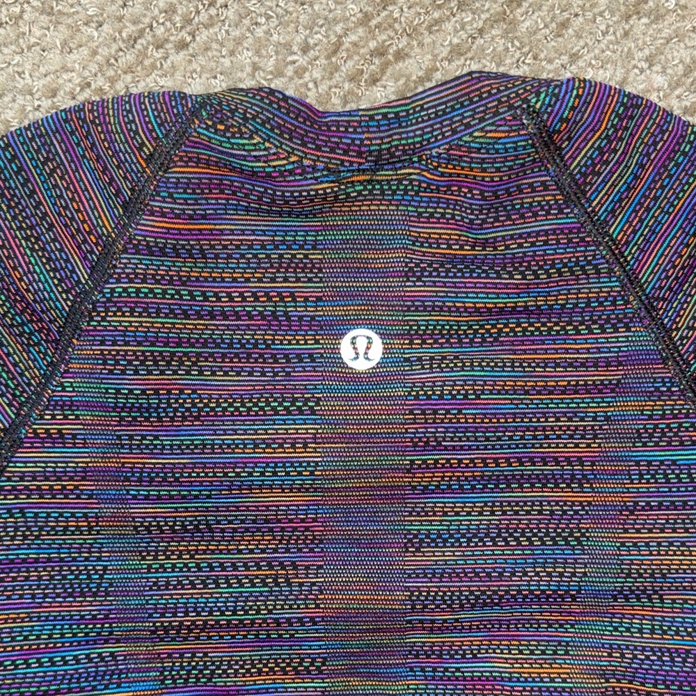 lululemon athletica Multicolor Rainbow Short Sleeve Tee - Picture 5 of 5